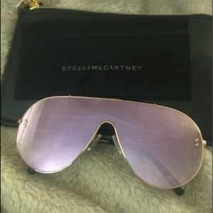 NWOT authentic Stella McCartney shield sunglasses